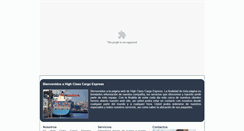 Desktop Screenshot of highclasscargoexpress.com